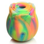 Glow Rose Glow-in-the-Dark Rose Clit Stimulator - Rainbow - Image 5