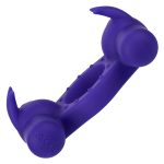 Silicone Rechargeable Triple Orgasm Enhancer - Purple - Image 5