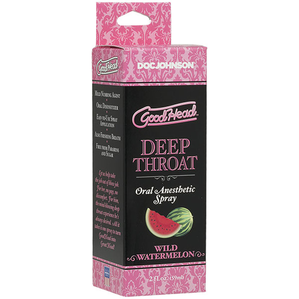 MFeNaJDXEwZUlMkU7XPtQZ3rg3S19341 Goodhead - Deep Throat Spray - Wild Watermelon - Image 1
