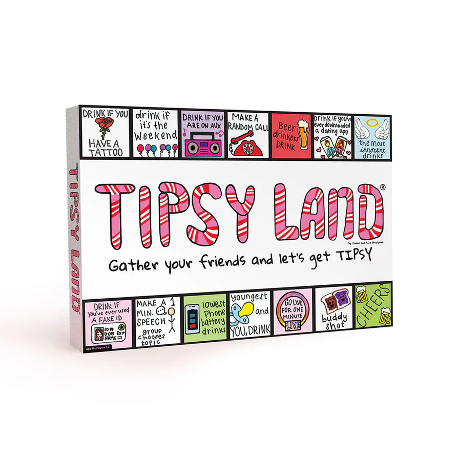 MJ0T1TE8 Tipsy Land Board Game - Image 1