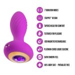Oh My Gem - Charm Plug - Amethyst - Purple - Image 2