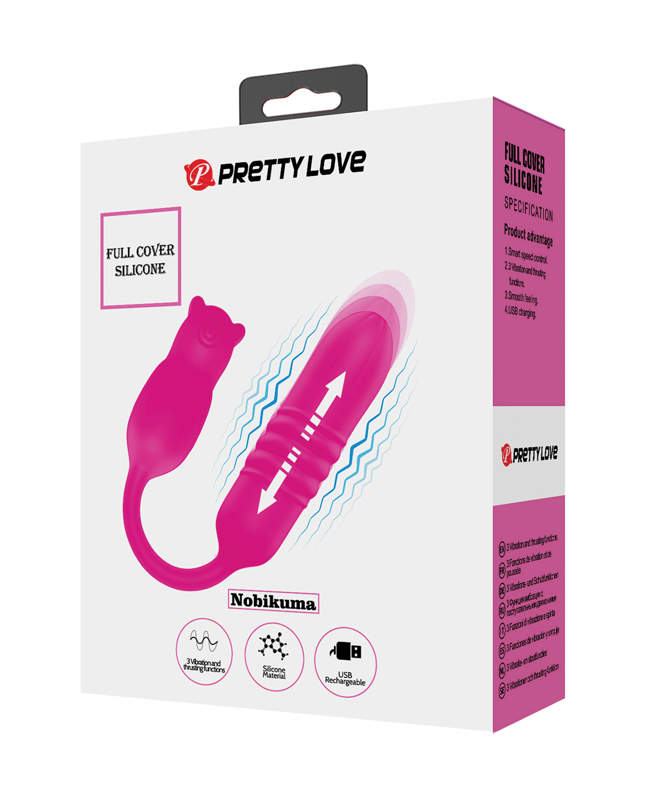 MRnXTu9qOVPqVsmexe0fzLc5pZ4tjXrV Pretty Love Nobikuma Thrusting Egg - Fuchsia - Image 1