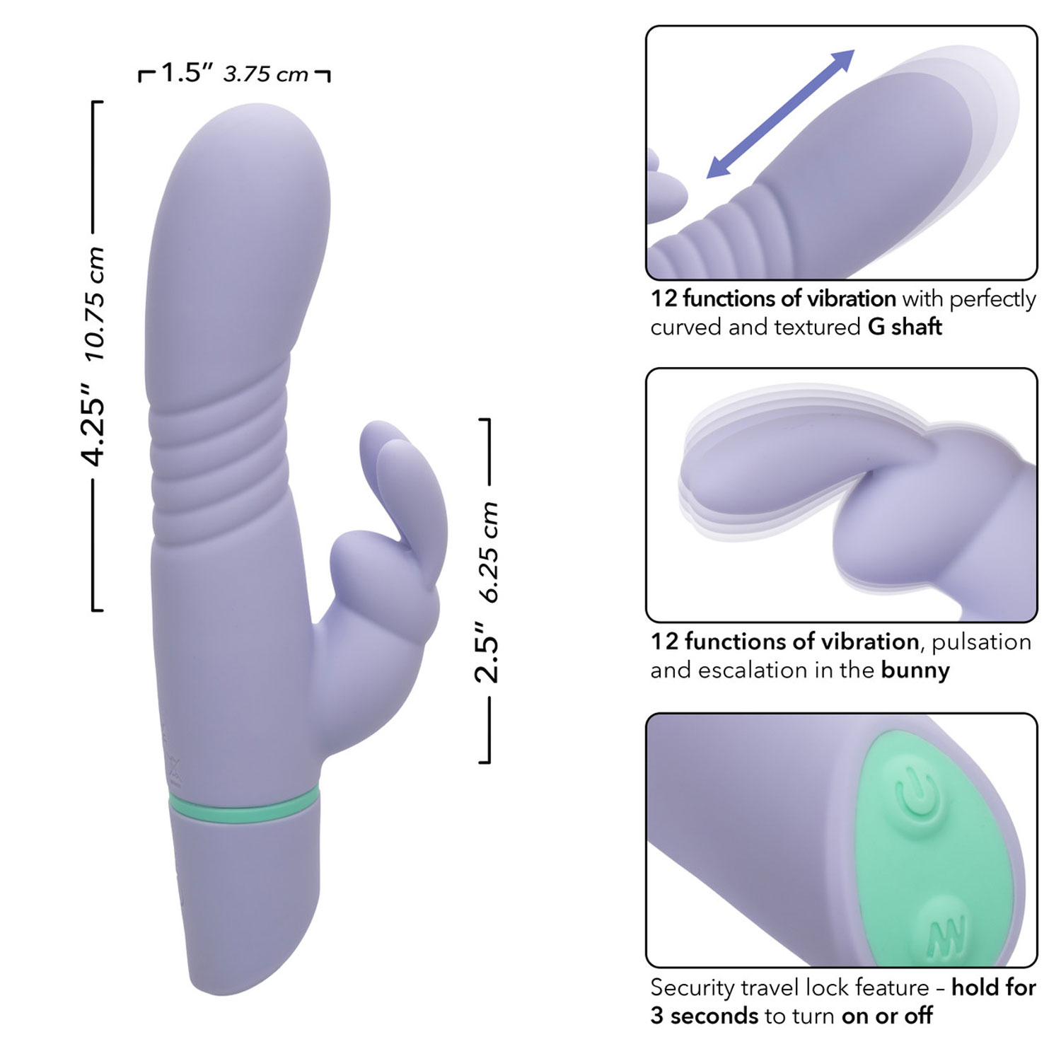 MViWk0Urk6DDb7KDa7S2KhbW78Wz1lJf Love Bunny Thrusting Bunny - Purple - Image 1
