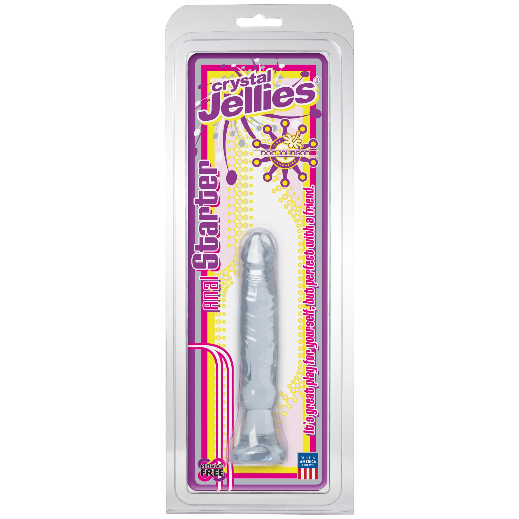 MbpEQDSKUsJRuvZjyjwtOIFI0davh6gr Crystal Jellies Anal Starter - Clear - Image 1