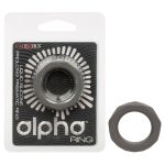 Alpha Liquid Silicone Prolong Prismatic Ring - Gray - Image 6