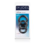 Dr. Joel Kaplan Silicone Support Rings - Black - Image 3