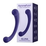 Aluna Dual Stimulating Arc Vibrator - Dark Purple