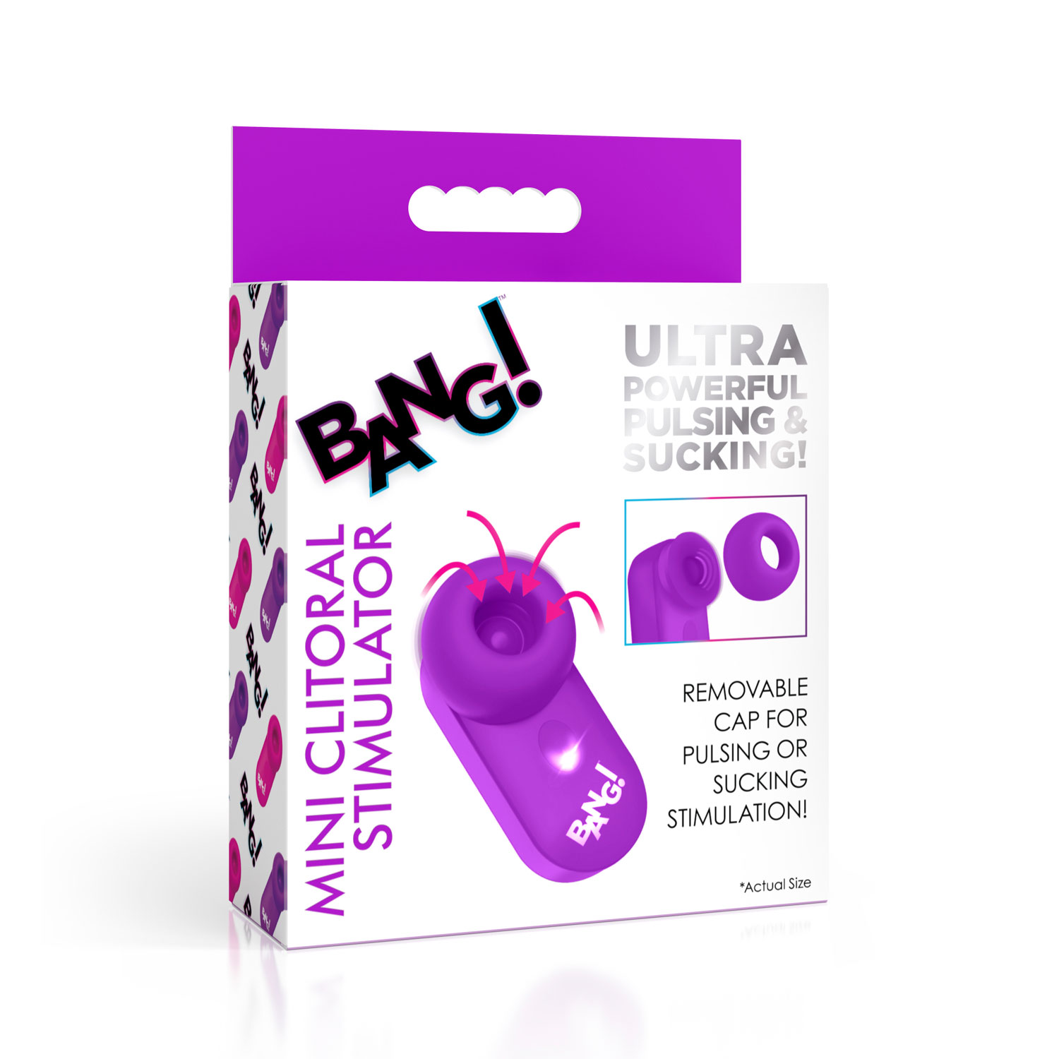 MgmndgBROwefHkJgDrF3R0c6Xqp6DnlX Mini Clitoral Stimulator - Purple - Image 1