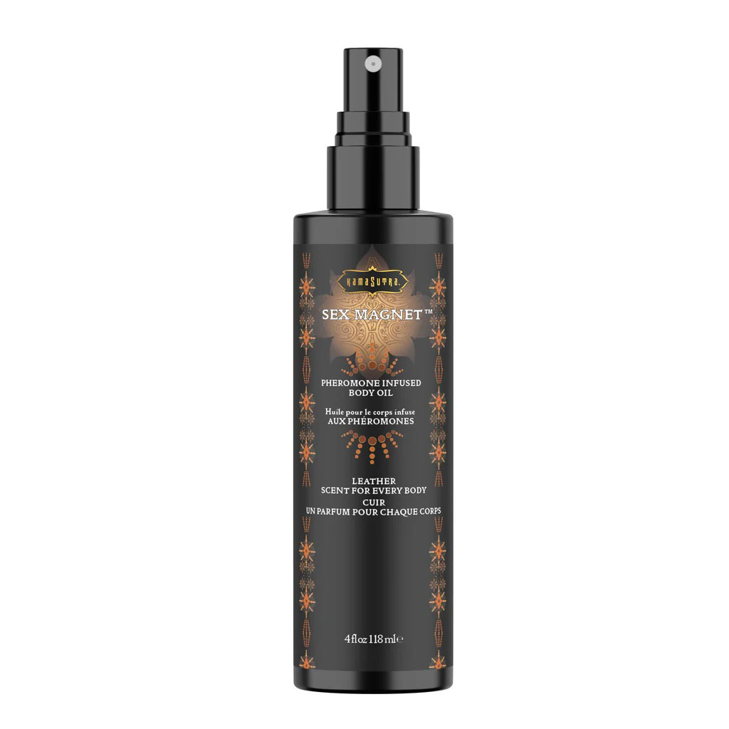 MiwwVJ4X Sex Magnet Pheromone Body Spray Leather 4oz - Image 1