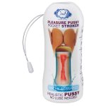 Pleasure Pussy Pocket Stroker Water Activated - Tan - Image 3