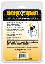 The Skwert Aroma Topper - 2 Pack - 1 Small and 1 Large Thread Adapter - Image 3