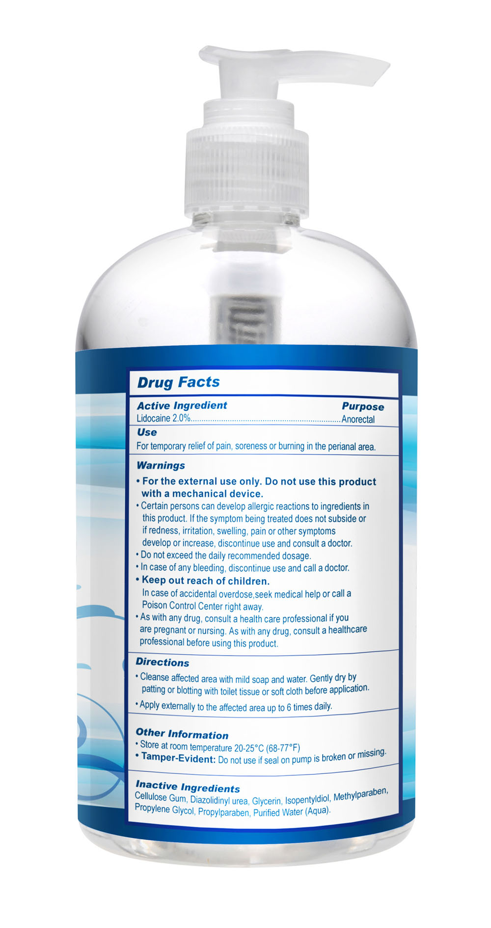 NCvnyGYcVPGihfmzx3oO5KNkwLcqOzJ1 Relax Desensitizing Anal Lubricant - 17 Oz - Image 1