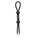 Alpha Liquid Silicone Dual Lasso - Black - Image 2