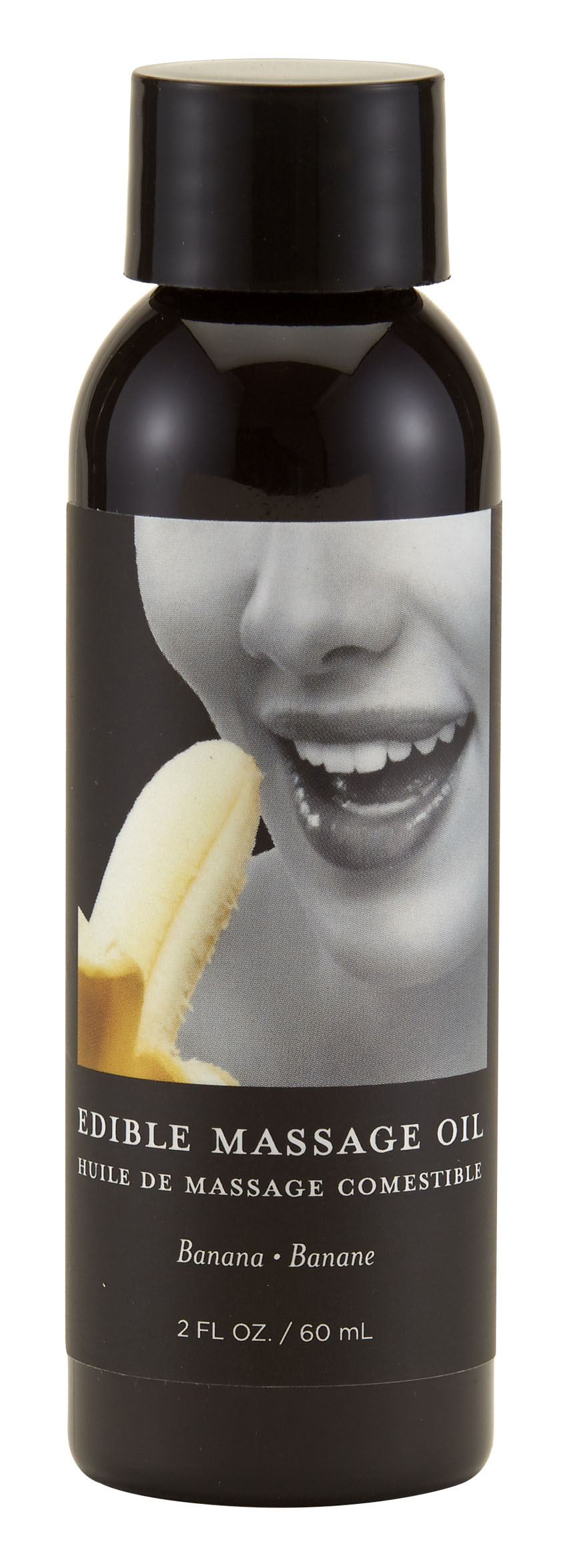 NIQWEYUmglmK1VsmCaoxXWTTIyygkjqF Edible Massage Oil - Banana - 2 Fl. Oz. - Image 1