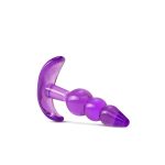 B Yours - Triple Bead Anal Plug - Purple - Image 3