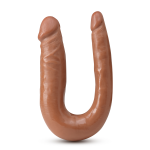 Dr. Skin Mini Double Dong - Mocha - Image 2