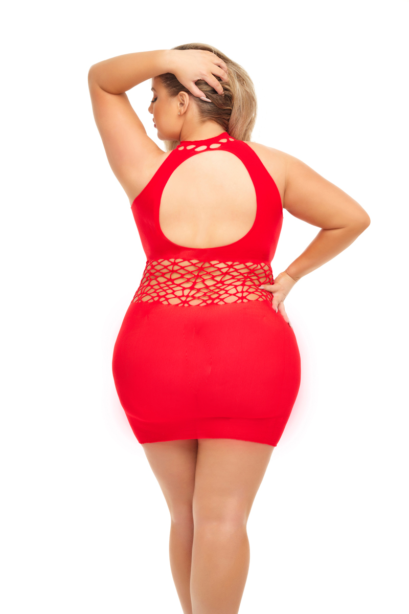 NPJ4sTcFKLYkAEWWm0Rg6CWR6ypNjsrQ Rich B Phase Dress - Queen Size - Red - Image 1