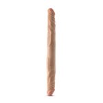 Dr. Skin Plus - 14 Posable Double Dong - Beige - Image 8