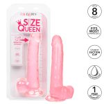 Size Queen 8 Inch - Pink - Image 7