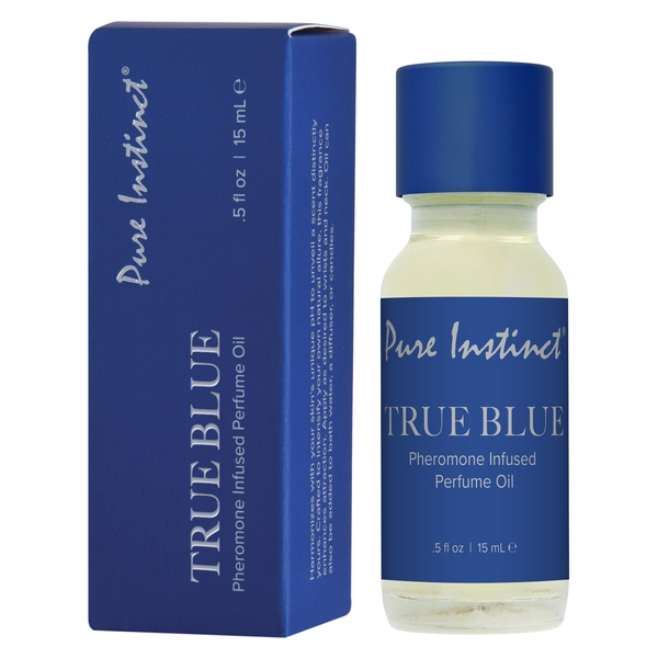 NUyuFPy8 Pure Instinct Pheromone Perfume Oil Original Dropper True Blue 15ml .5fl Oz - Image 1