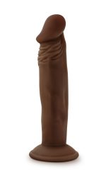 Dr. Skin Plus - 6 Inch Posable Dildo - Chocolate - Image 2