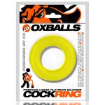 Cock T Comfort Cockring by Atomic Jock - Acid Yellow - Image 2
