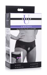 Lace Envy Black Crotchless Panty Harness - L/xl - Image 2