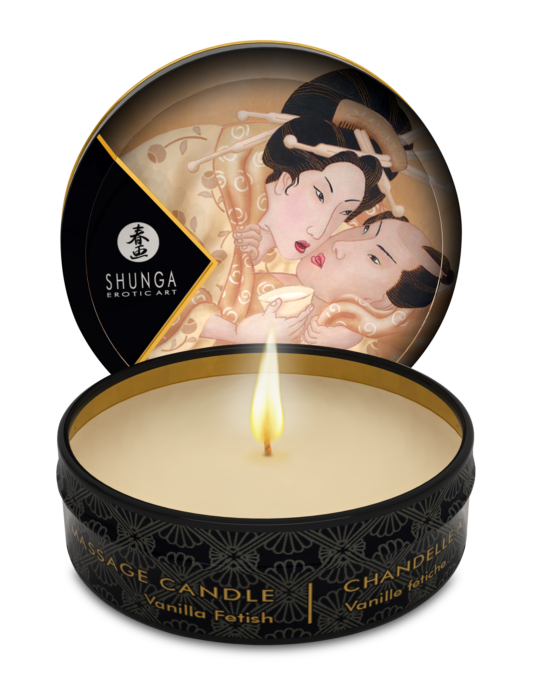 O32cgSmQuIAjo6R7tyiVmo8mSzxSgyaS Mini Massage Candle - Desire - Vanilla Fetish - 1 Fl. Oz. - Image 1