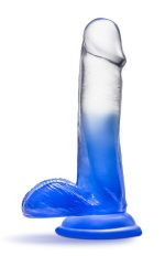 B Yours - Stella Blue - 6 Inch Dildo - Blue - Image 3