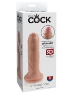 King Cock 6 Inch Uncut - Light - Image 4