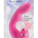 Shegasm 5 Star 10x Tapping G-Spot Vibe With Suction - Pink