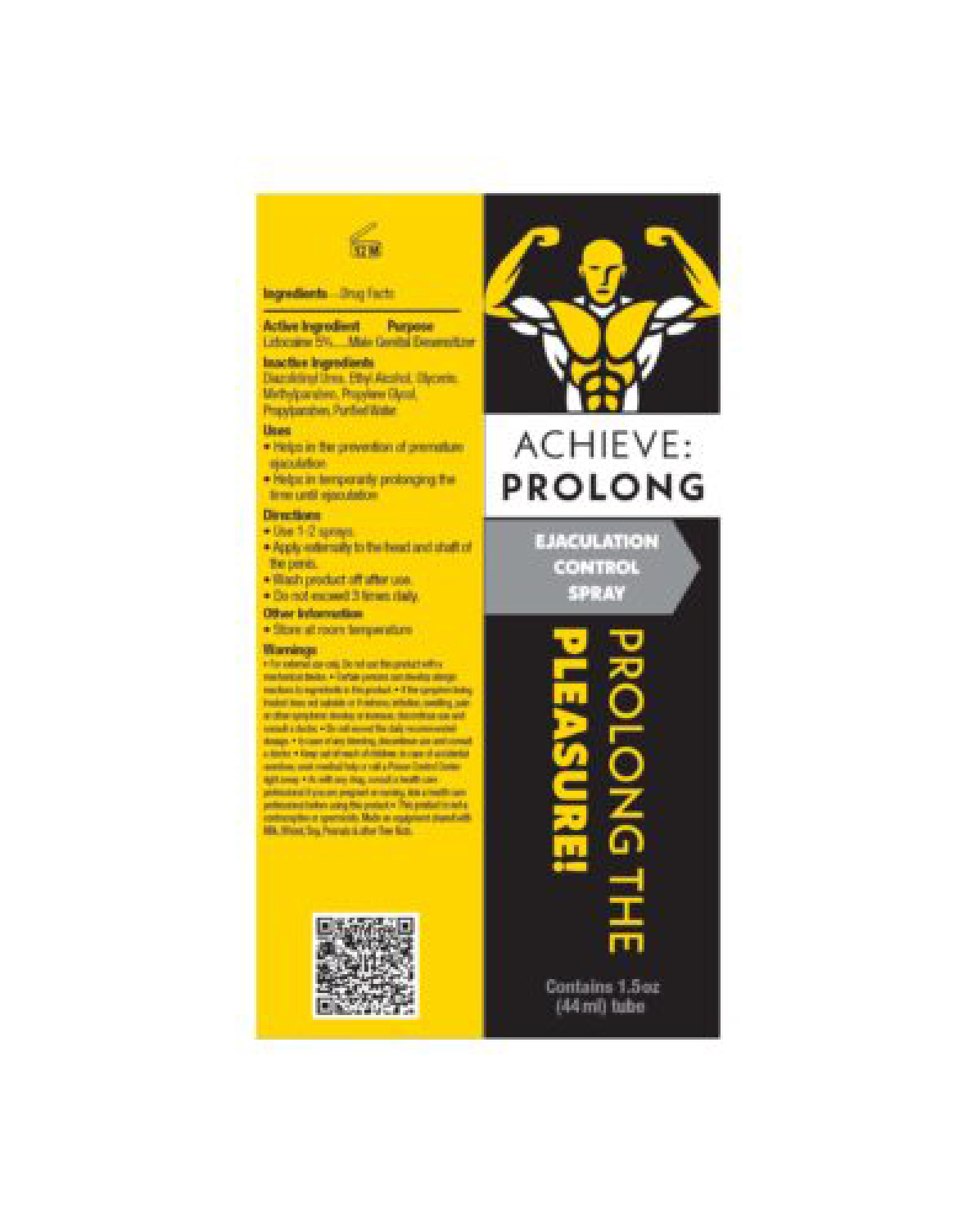OFjn4gWrcoMsnwqXI5fqqiKxColyGaBO Achieve Prolong - Ejaculation Control Spray 1 Oz - Image 1