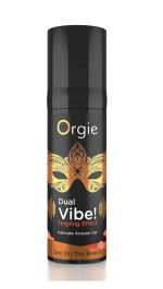 Dual Vibe Sex on the Beach Kissable Liquid Vibrator 15ml - Image 2