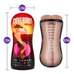 Coverboy - Cowboy - Self Lubricating Stroker - Beige - Image 5
