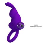 Pretty Love Vibrant Penis Ring I - Purple - Image 2