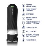Quantumx Triple Action Automatic Stroker - Black - Image 4