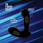 7x P-Milker Silicone Prostate Stimulator With Milking Bead - Image 3