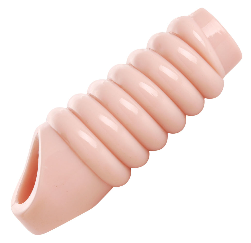Ogw4zwdk2r06JPpxkHvQIDXalkfJwkCc Really Ample Ribbed Penis Enhancer Sheath - Image 1