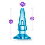 B Yours - Basic Anal Plug - Blue - Image 4