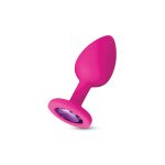 Gemma Purple Gem Pink Silicone Plug - Small - Image 7