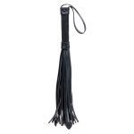 Nocturnal Collection Heart Throb Flogger - Black - Image 2