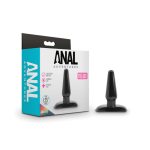 Anal Adventures - Basic Anal Plug - Small - Black - Image 3
