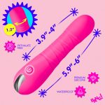 Thrusting Silicone Dildo - Pink - Image 2