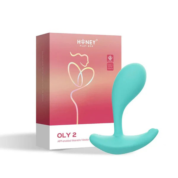 PNdVou3S Oly 2 App-Enabled Wearable Vibrator - Blue - Image 1
