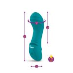 Lalita Mini Pleasure Ridges G-Spot Vibe - Ocean - Image 4