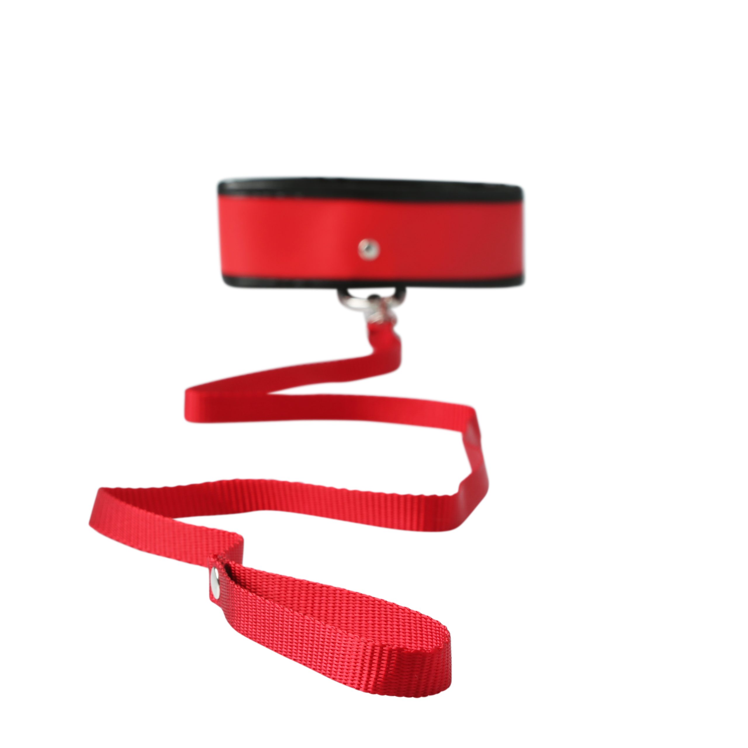 PWTh7Mh9VVMec5iweGuoAnIaCEYXldt6 Sex and Mischief Leash and Collar - Red - Image 1