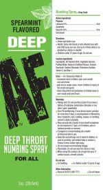 Deep Af - Spearmint Flavored Deep Throat Spray - 1 Oz - Image 2