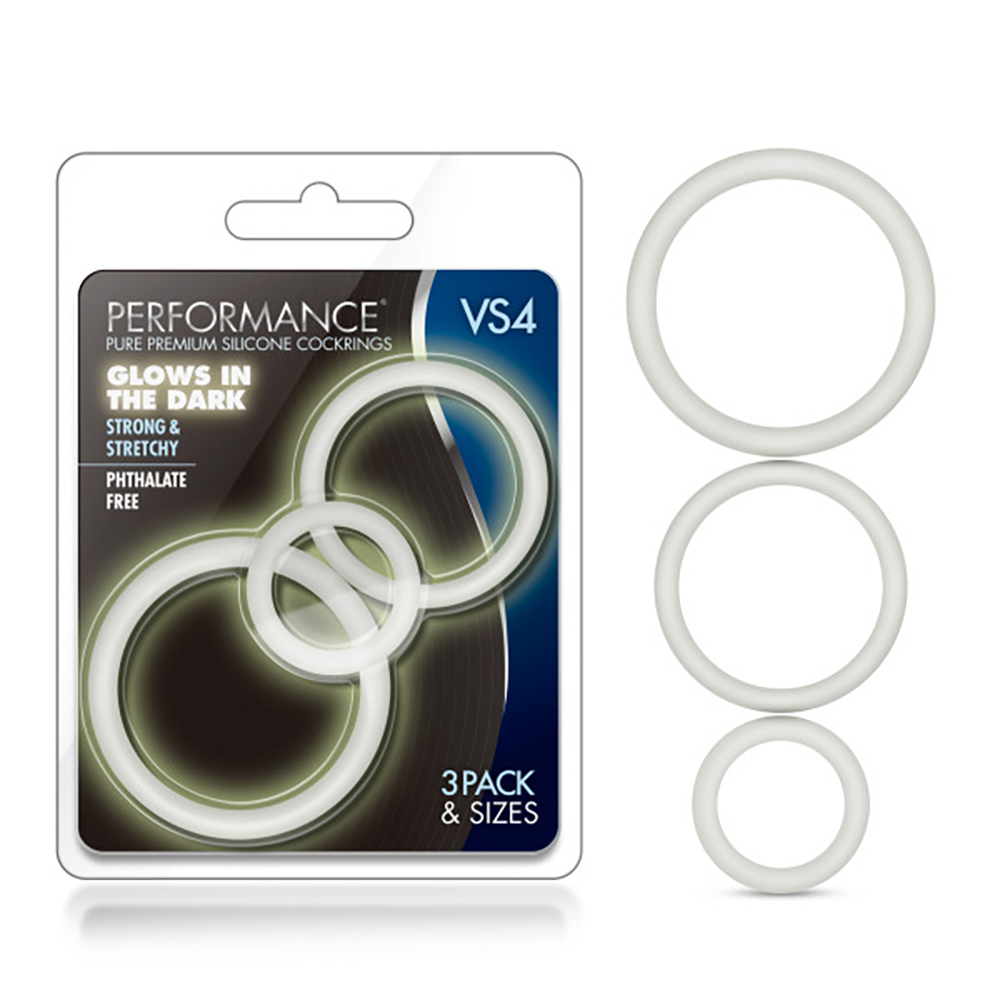 PclzkR69jPlRbI9ZCAIwlvp12pd0udjT Performance - Vs4 Pure Premium Silicone Cockring Set - White - Image 1