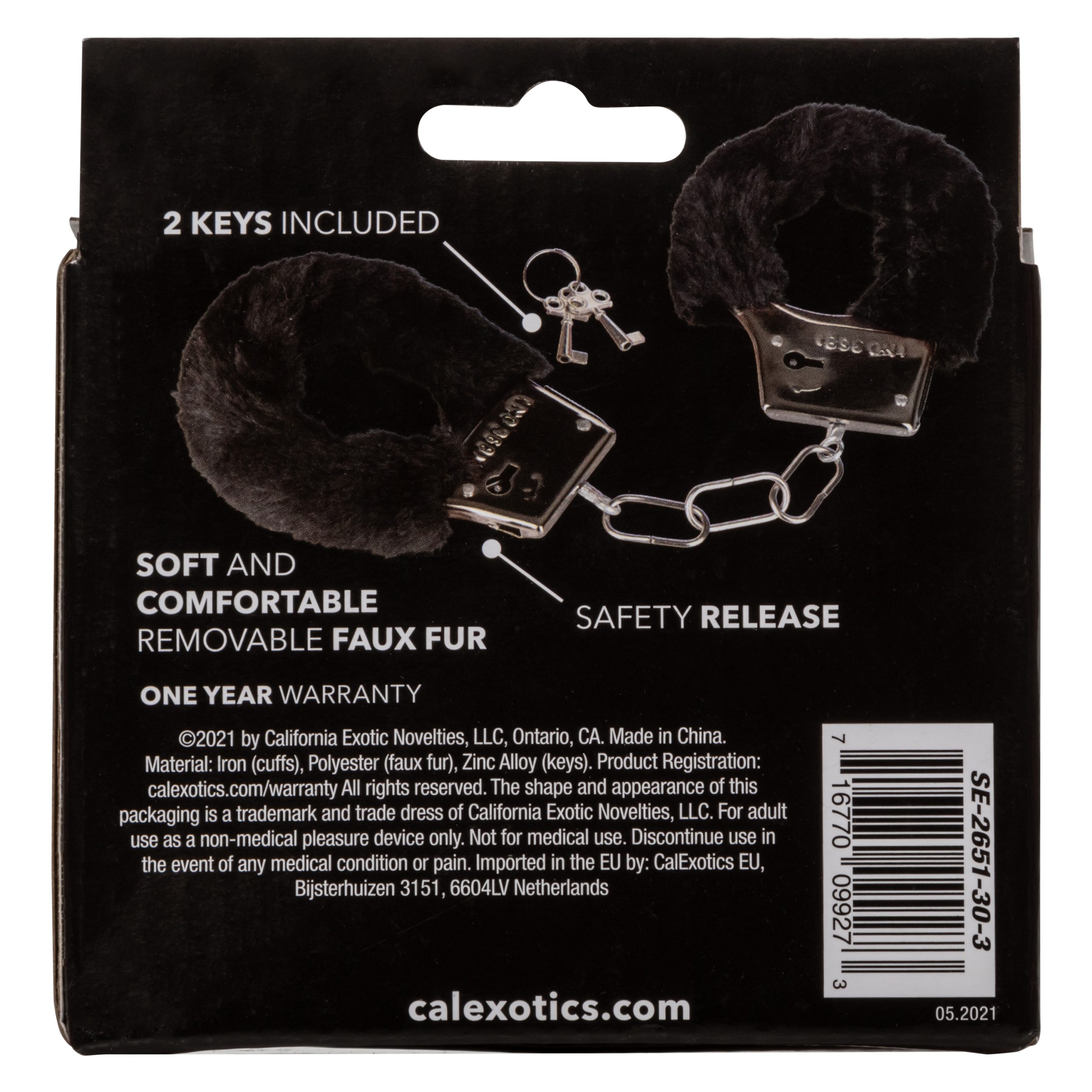 PeSblXdOsRuXrsgBkWhcC8Xe1iMxp9Ac Playful Furry Cuffs - Black - Image 1