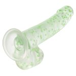 Naughty Bits I Leaf Dick Glow-in-the-Dark Weed Leaf Dildo - Glow in the Dark - Image 6